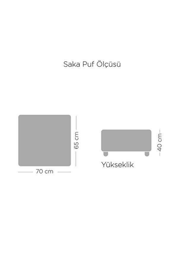 Saka Puf Antrasit - 3