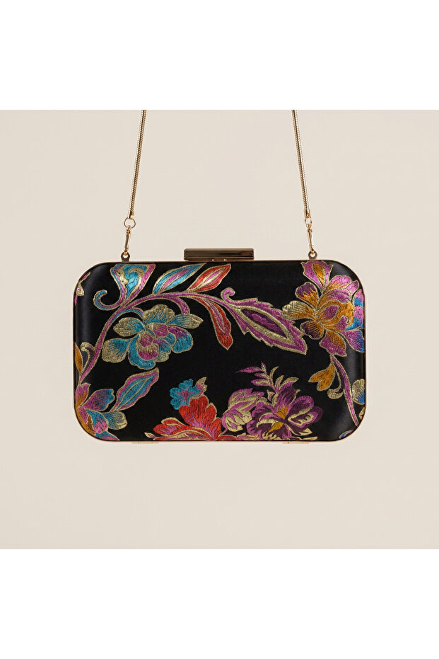 Valley Ethnic Pattern Bag Black - 2