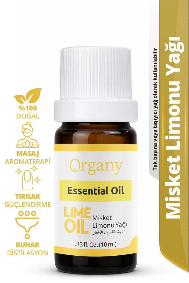 Energizing Lime Oil 100% Natural Refreshing Citrus Aromatherapy Oil Lime Essential Oil 10 ml