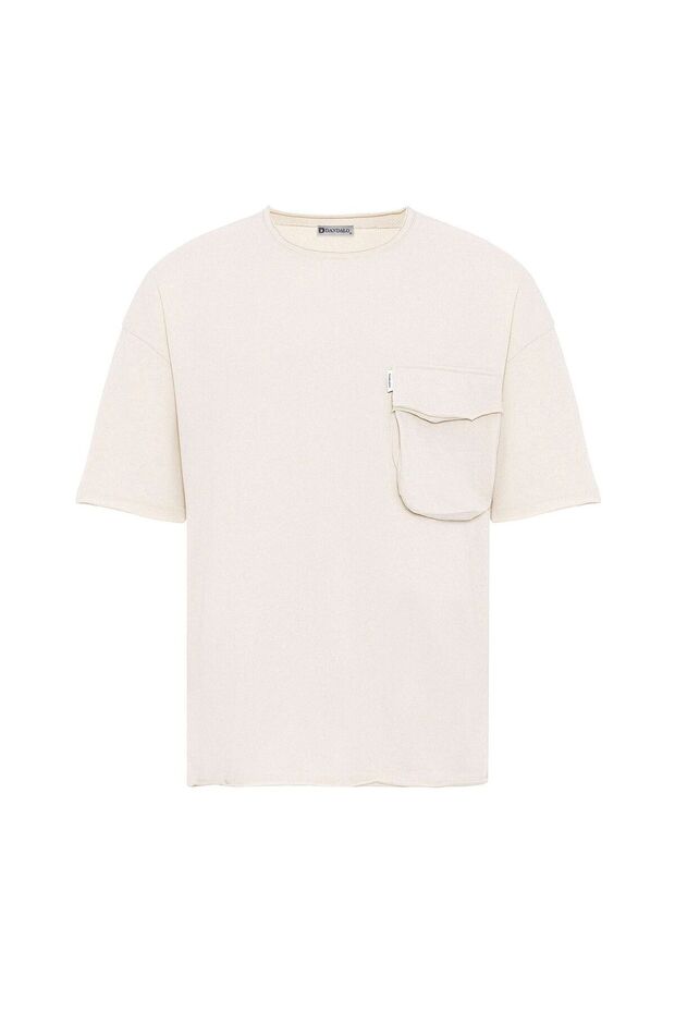 Oversize T-Shirt with Pocket Detail