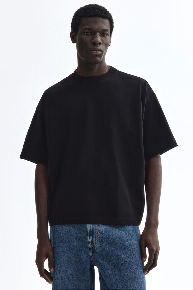 Pamuklu Tişört Oversized Fit
