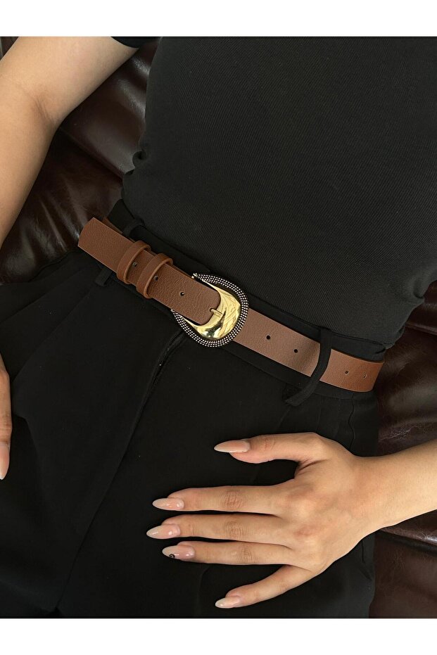 Light Black Gold Buckle Model