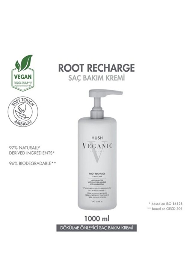 Veganic Root Recharge Anti-Hair Loss Conditioner 1000 ml