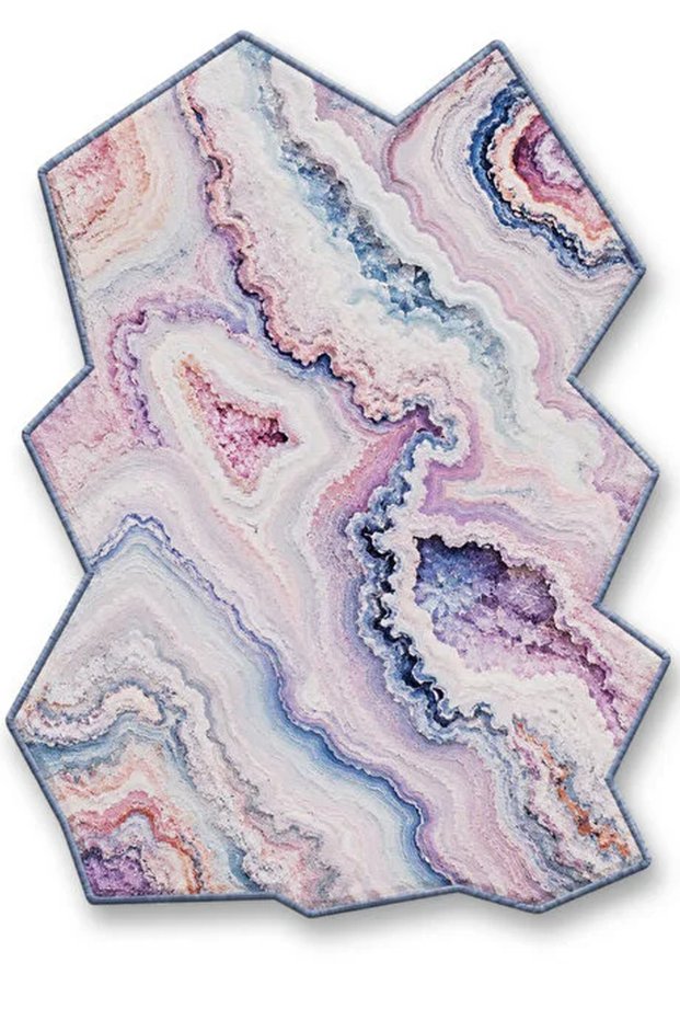 Sdt Mixed Patterned Modern Woven Base Decorative Carpet Sdtamor234