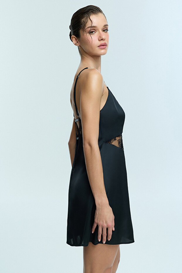 Rochie neagră Ange - 3