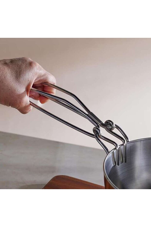 Noya Stainless Steel Wire Tong 20cm -chrome