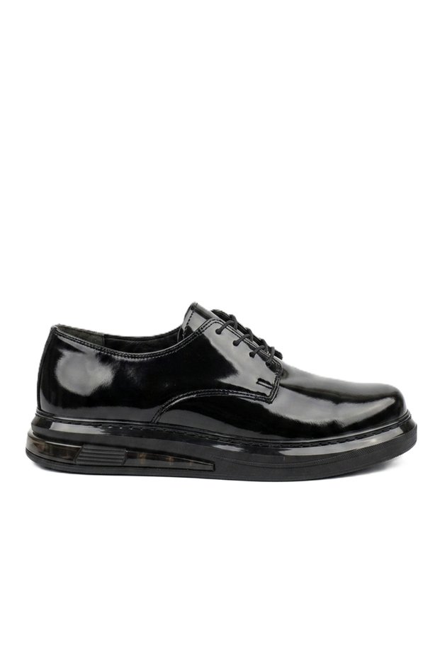Zrc2403 Premium Daily Men's Classic Shoes Black Patent Leather