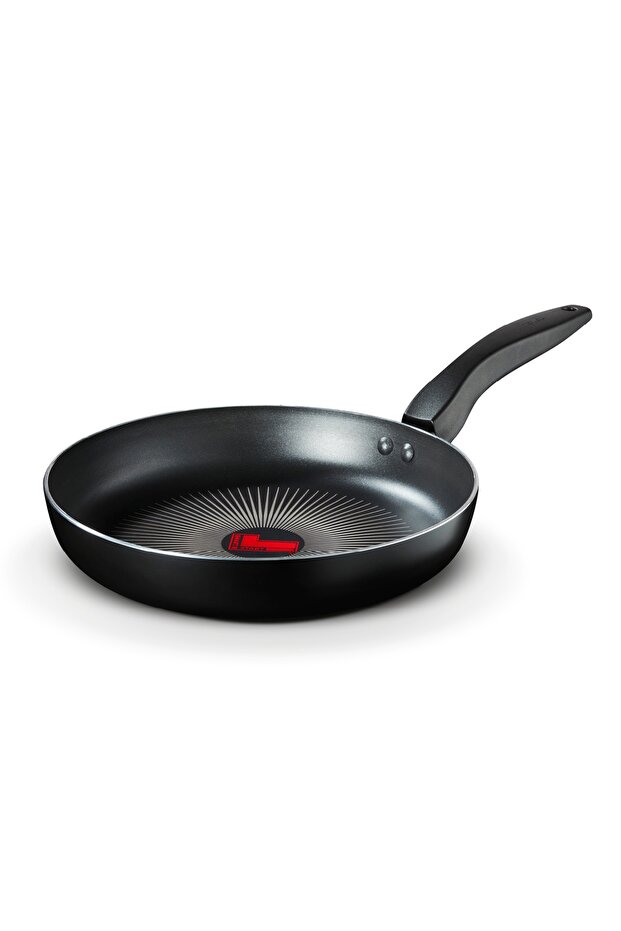 SmartStart Gourmet 30cm Frying Pan, Non-Stick, Temperature Indicator, Dishwasher Safe, Black