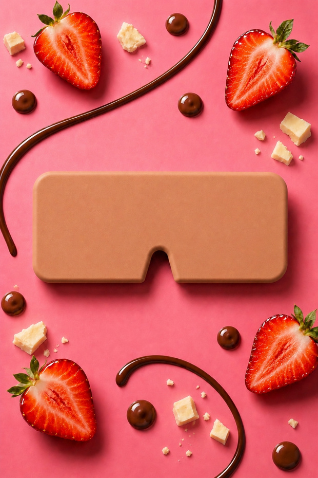 Original Rectangular Model for Sunglasses & Prescription Glasses Super Flexible Foldable Glasses Carrying Protection Storage Case That Doesn'T Take up Space in the Bag Premium Quality Silicone Glasses Case - Chocolate Brown