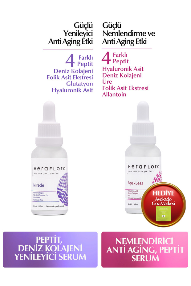 Anti-Aging, Collagen Skin Care Serum Set