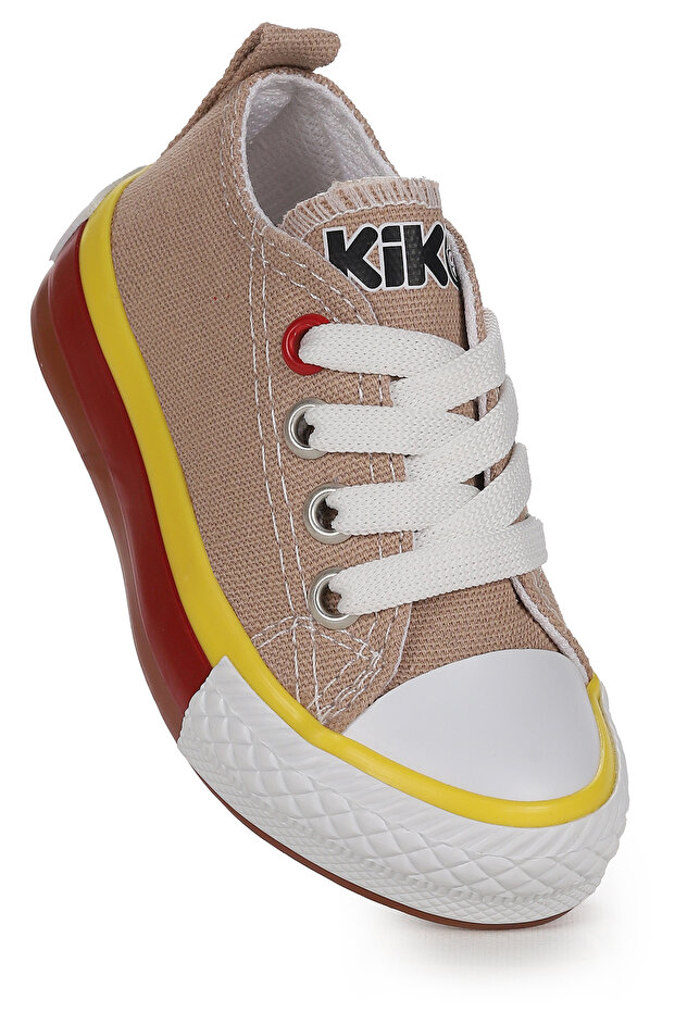 Tinna Lace-Up Boys' Linen Sneakers