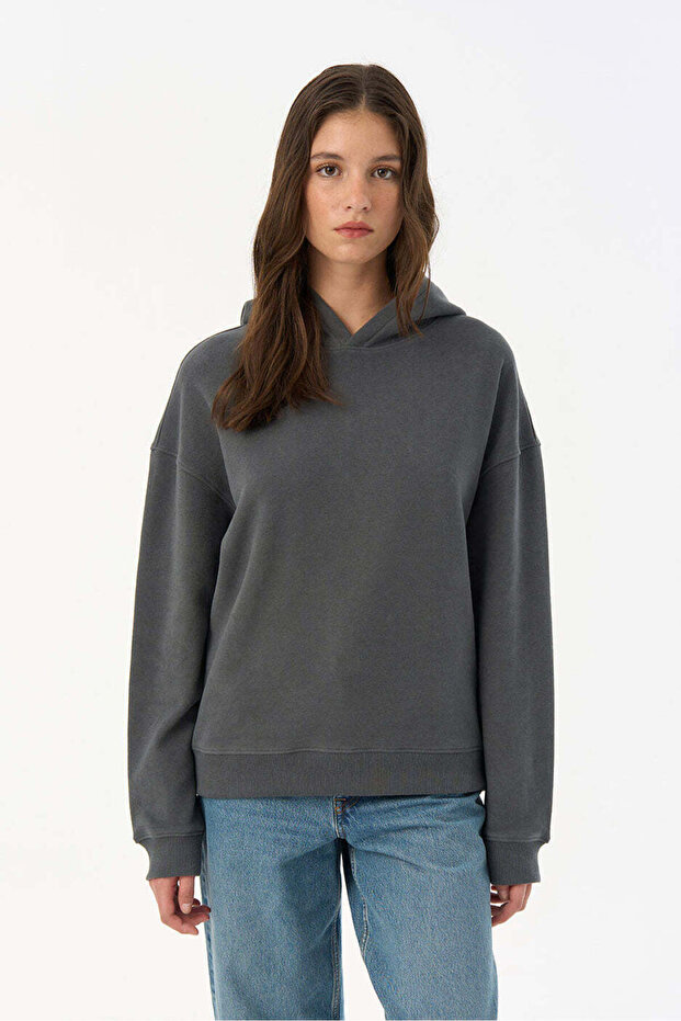 Basic Supersoft Hoodie - Anthracite | Licensed Wwf Product - 6