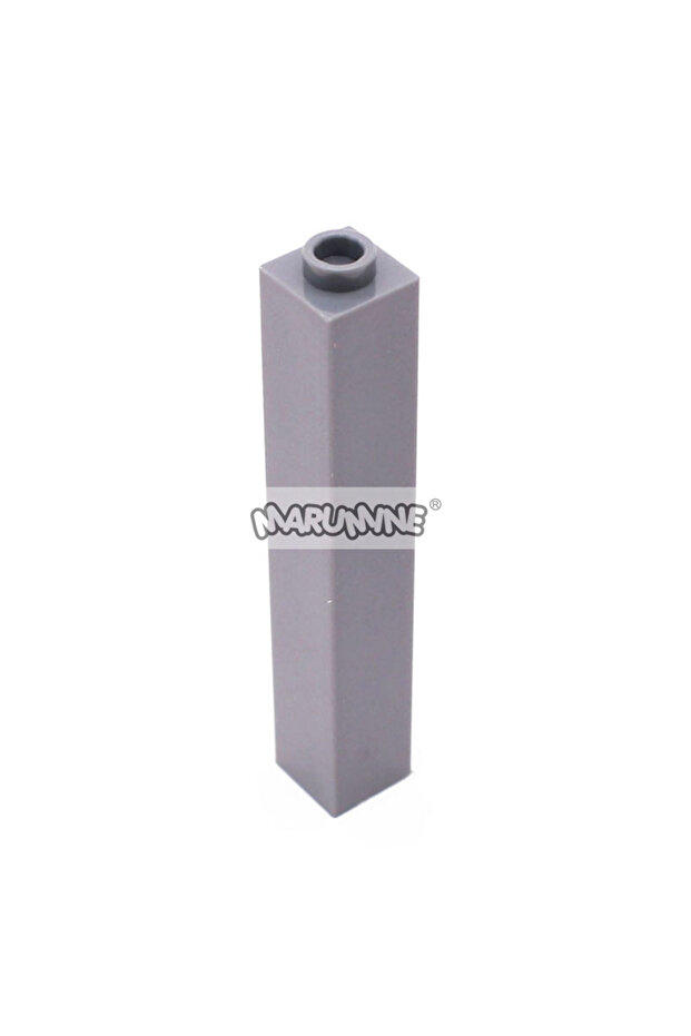 Dark Gray Marumine 20PCS MOC Bricks 2453 1x1x5 High Cube Classic Building Blocks City House DIY Cons