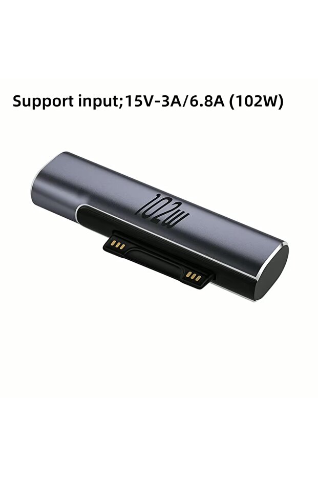 محول طاقة USB-C بقوة 102 واط بتقنية الشحن السريع PD - متوافق مع جهاز مايكروسوفت سيرفس برو