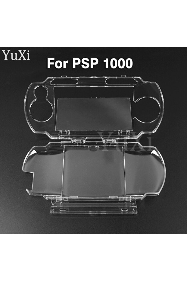 غطاء حماية شفاف لجهاز PSP 1000، قطعة واحدة، متوافق مع أجهزة PSP 1000 و2000 و3000، غطاء كريستالي صلب شفاف