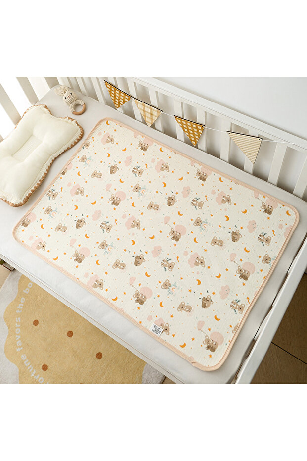 koala Reusable Baby Changing Mat Cover Baby Diaper Mattress Diaper for Newborn Cotton Waterproof Cha
