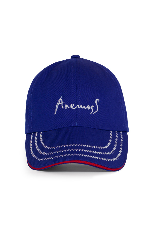 Nautical Anchor Baseball Cap – Navy Blue Unisex Cotton Adjustable Hat