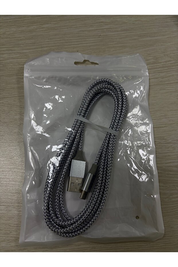 كابل USB إلى Type-C بطول 6 أقدام، 3 قطع، كابل شحن سريع من النايلون، كابل شحن عالمي للهواتف المحمولة