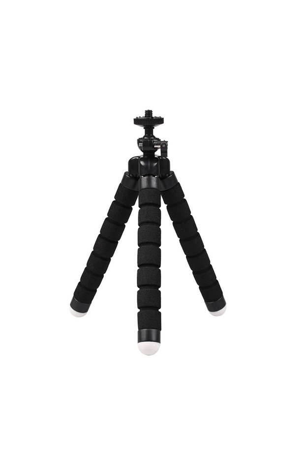Only Black Tripods for Gopro Hero 12 11 10 9 8 7 Black MAX Flexible Mini Octopus Tripod Accessories