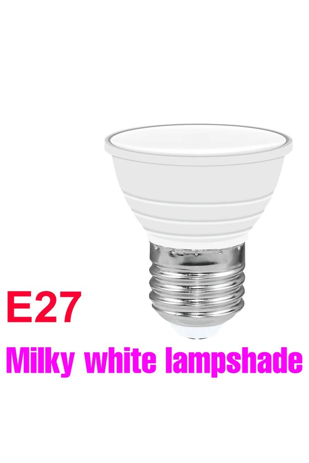 6leds 5W Cool White E27 Milky White 7W E27 LED Light Bulb AC220V E14 Ceiling Lamp 5W GU10 Spotlight