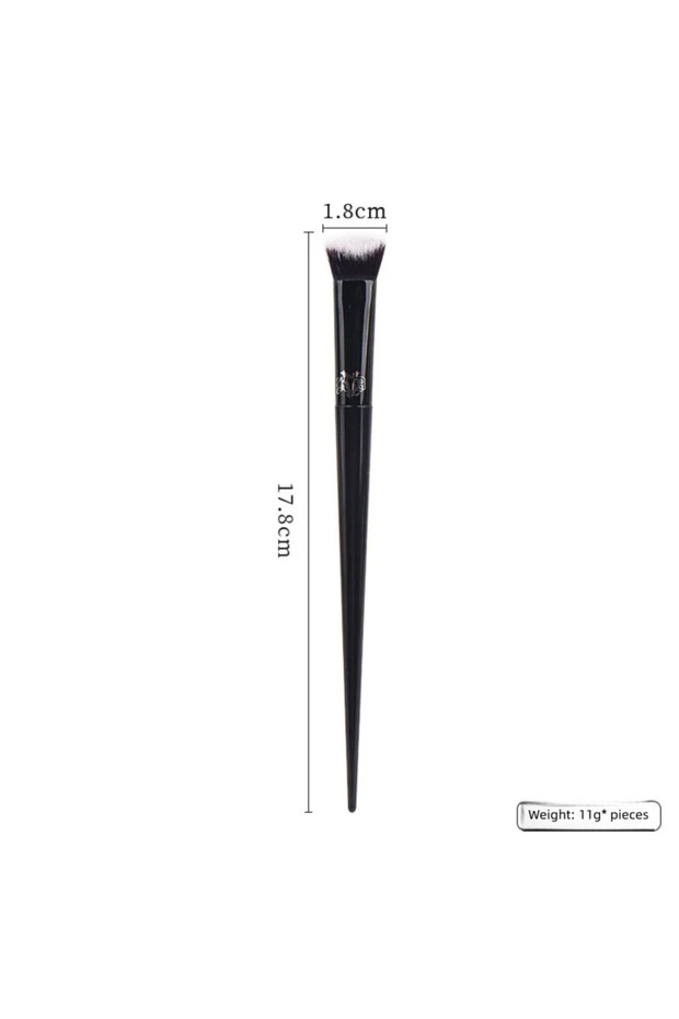 Concealer Brush Concealer Makeup Brush Soft Fiber Hair Elegant Black Handle Powder Blusher Eye Shado