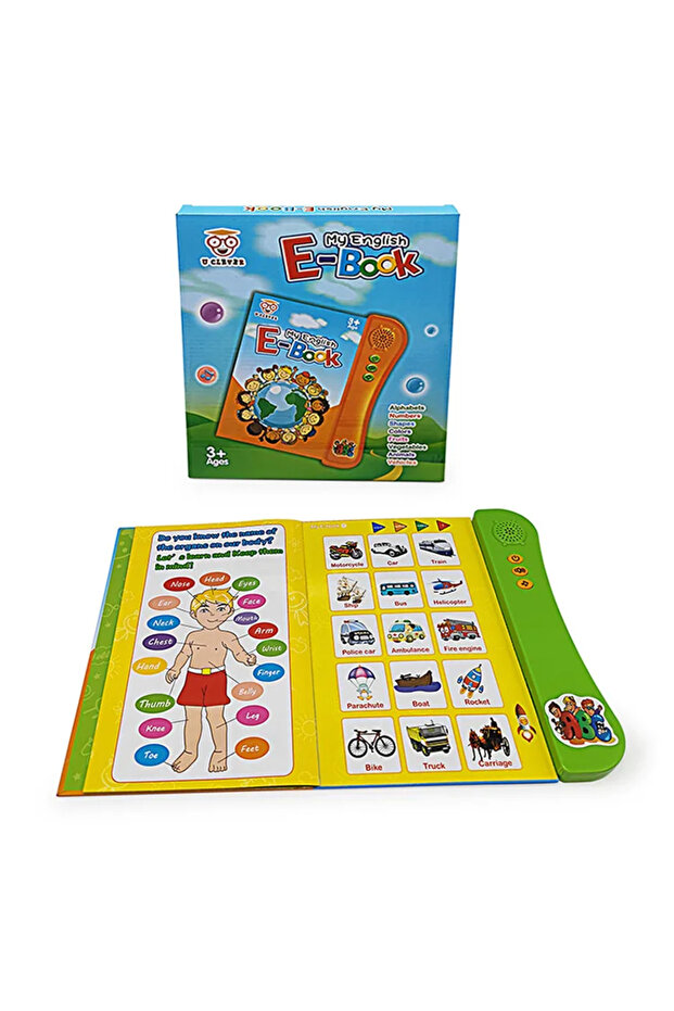 English version Interactive E-book Children ABC Smart Electronic Educational Reading Talking Interac
