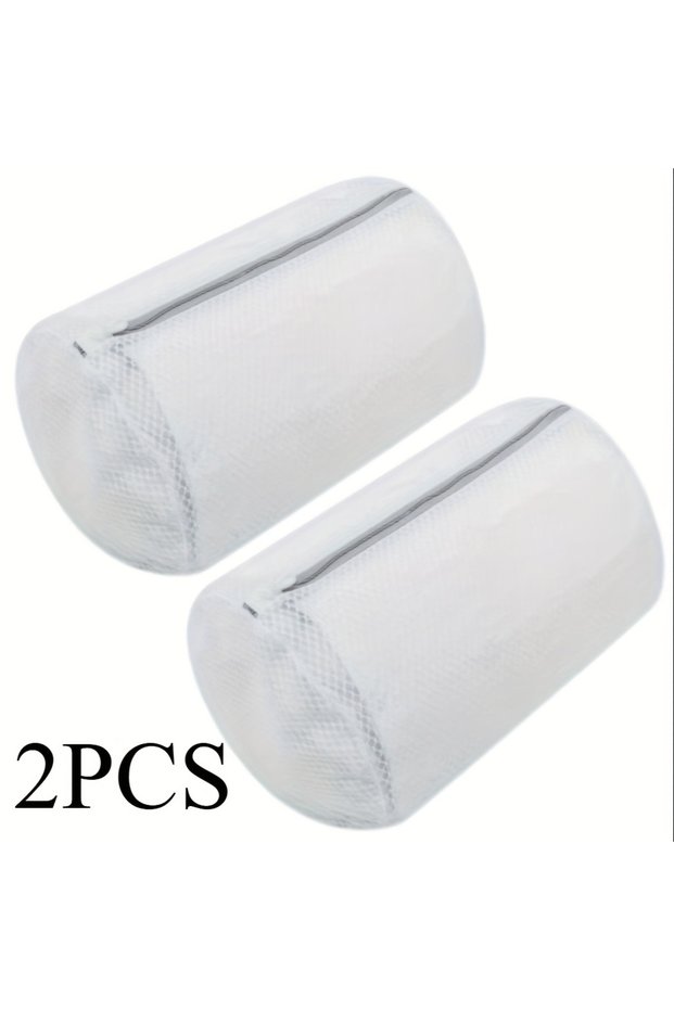 2PCS Durable Mesh Shoe Cleaning Bag -360 ° Protection, Reusable Sports Shoes and Sports Shoe Washing