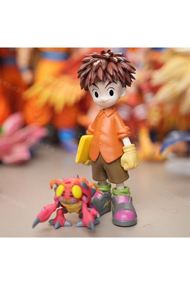 No box Anime Digimon Adventure Figure Lzumi Koshiro Tentomon Action Figures PVC Statue Collec