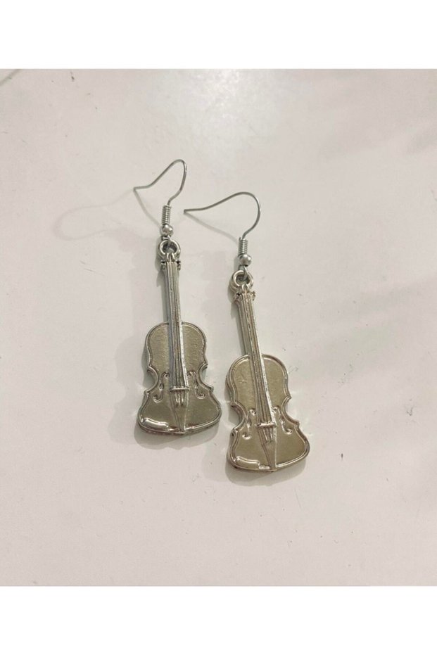 Violin Earrings