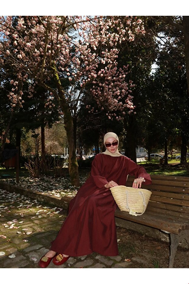 Kün Skirted Suit Burgundy