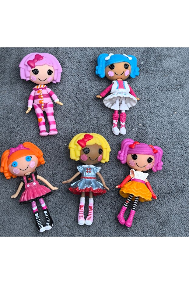 8-9CM Different 5Pcs Original Multi Style Lalalopsy 8cm Girl Cute Holiday Gift Series Collection Chi