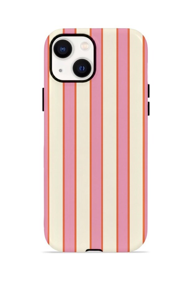 iPhone 14 Plus Vorian Double Layer Case Sunset Candy Stripe