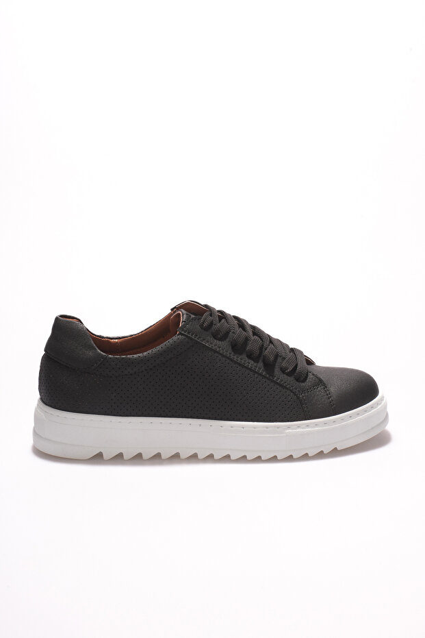 Kb-Dx2 Kuback Black Leather Casual Men's Shoes