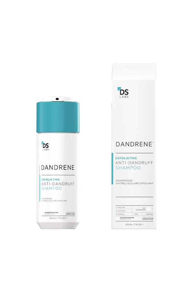 DS Lab Dandrene Exfoliating Anti Dandruff Shampoo 205 ml
