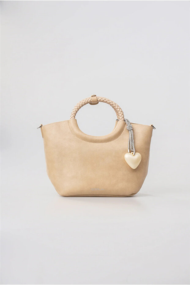 Women's Crossbody Handbag Daily Stylish Use Lightweight Modern Design Beige 18269