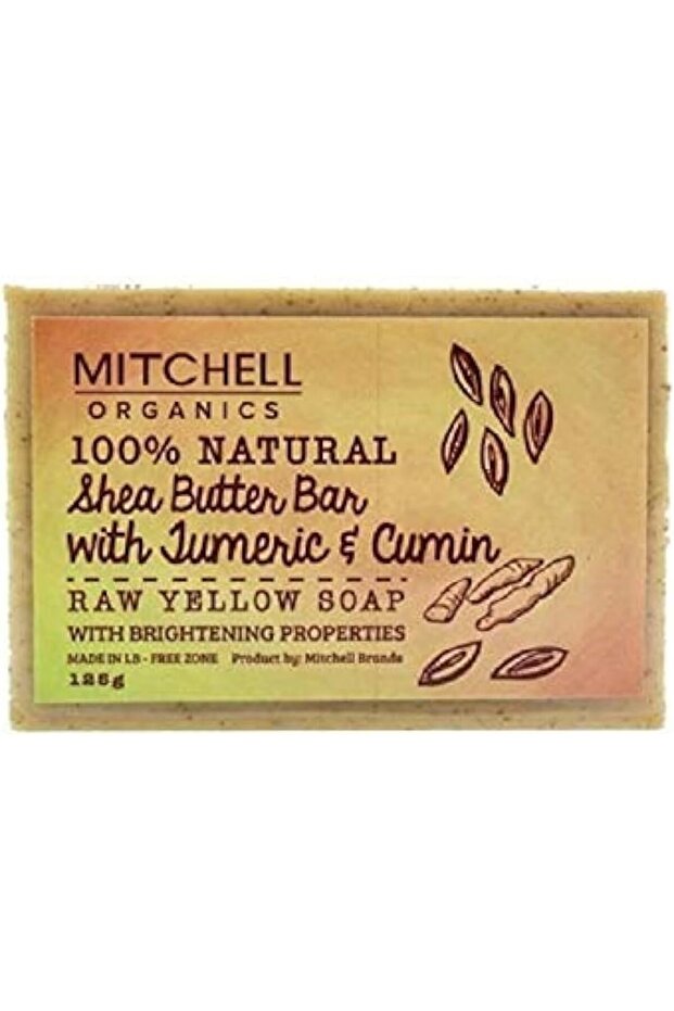 SHEA BUTTER SOAP WITH TURMERIC 125GM