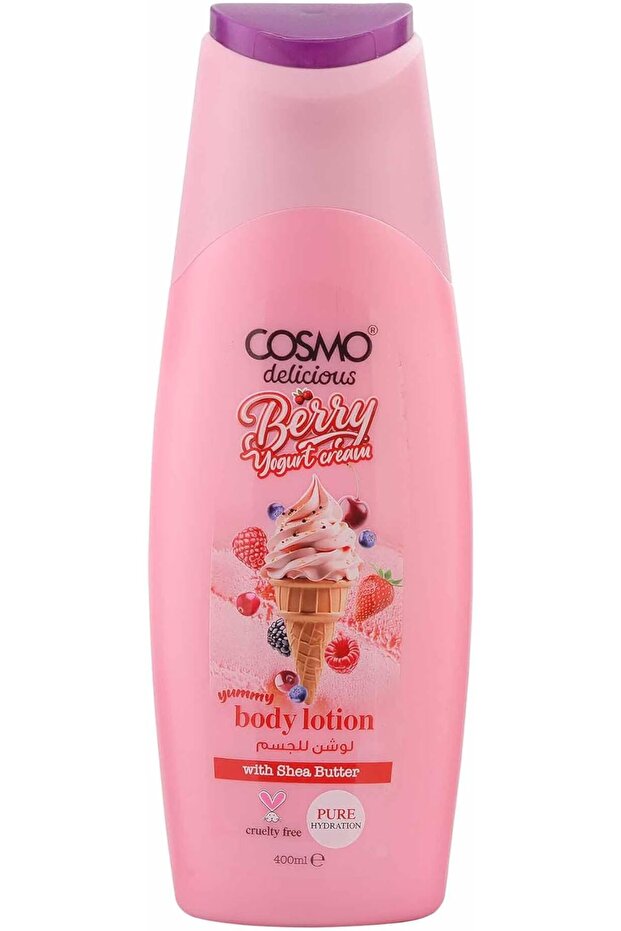 Cosmo Delicious Berry Yogurt Cream Body Lotion