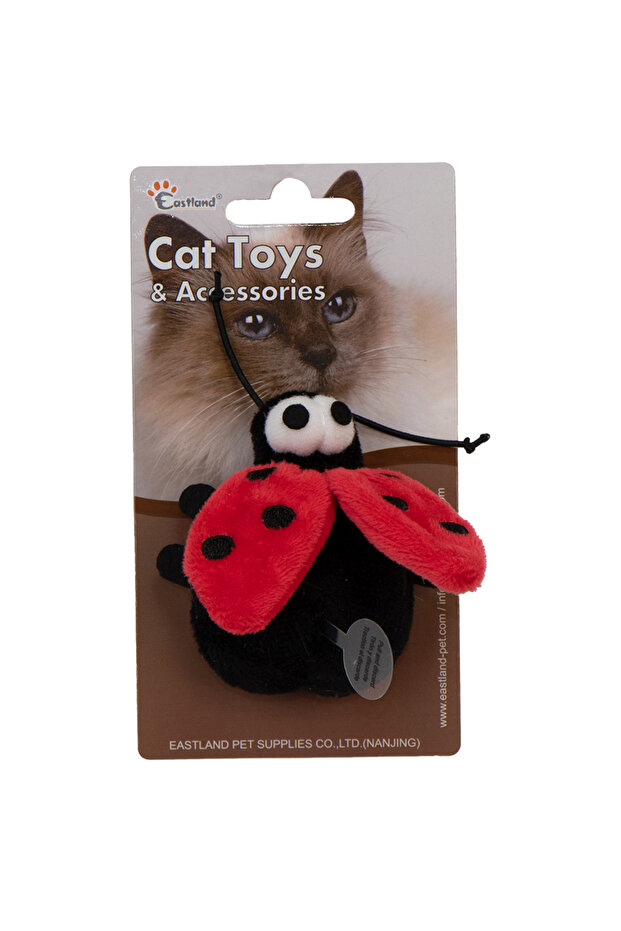 Cosmotex Catnipli Plush with Digital Sound (235642) Ladybug