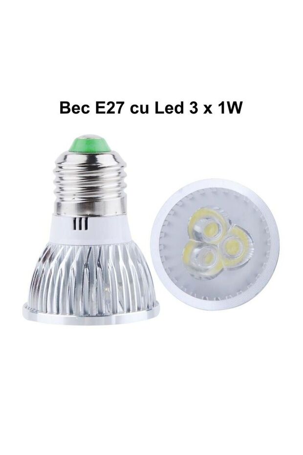 Bec E27 με LED 3W/220V - 1
