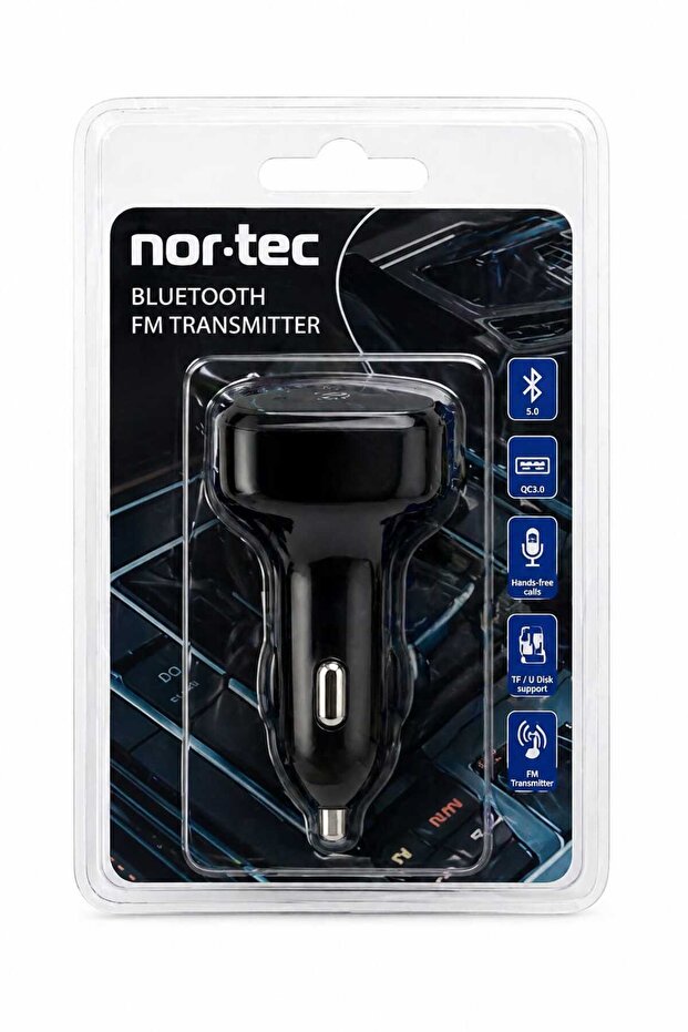 Transmițător FM Bluetooth pentru mașină - 1