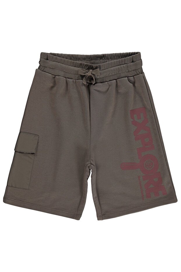Explore Printed Capri for Ages 10-13 - Brown
