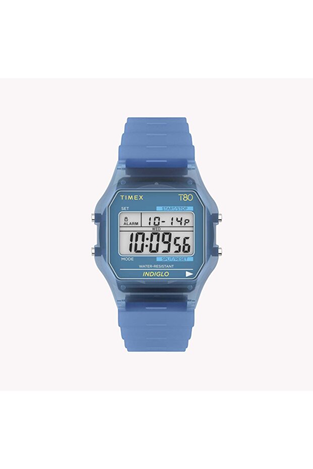 Unisex's Blue Resin Case, Blue Resin Band | TW2Y34200