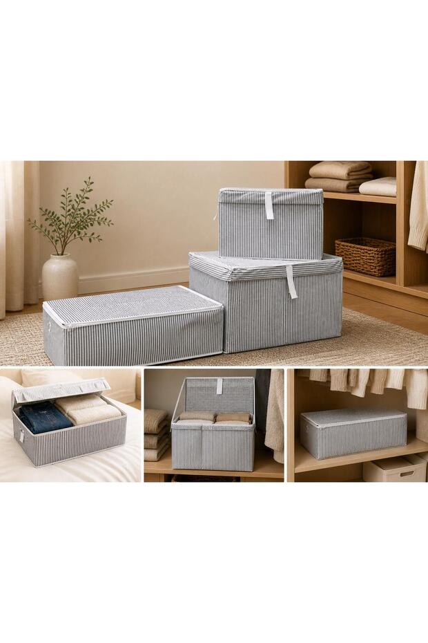 In-Cabinet Organizer / Storage Container / Set of 3 Storage Containers