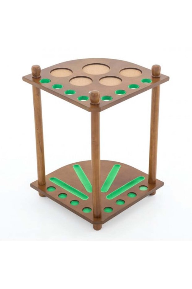 حامل عصا البلياردو وملحقاته