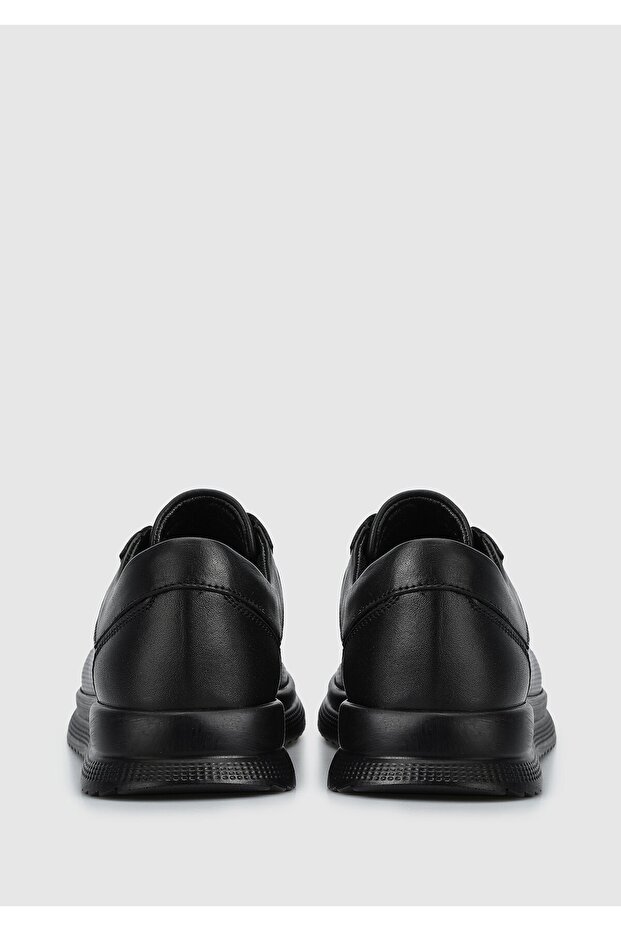 Pantofi de dama din piele neagra - 4