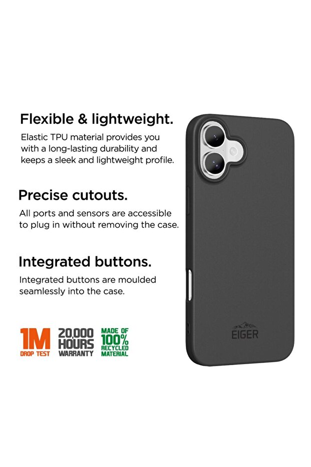 Husa Grip GRS iPhone 17 Black - 2