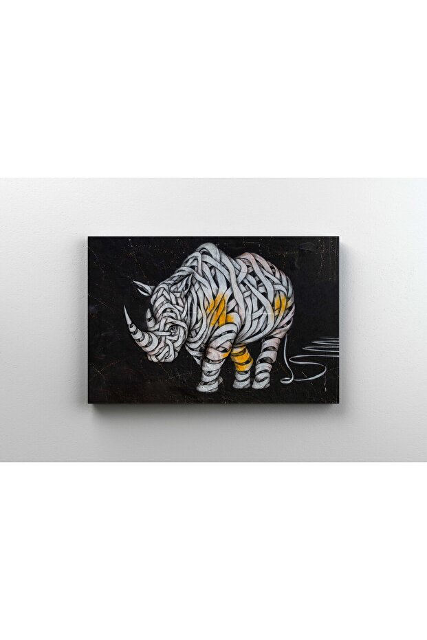 Tablou Canvas - Rinocer - 1