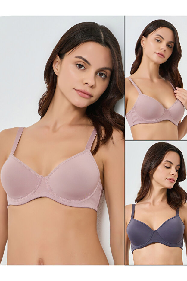 Pack of 2 - Balconette Bra