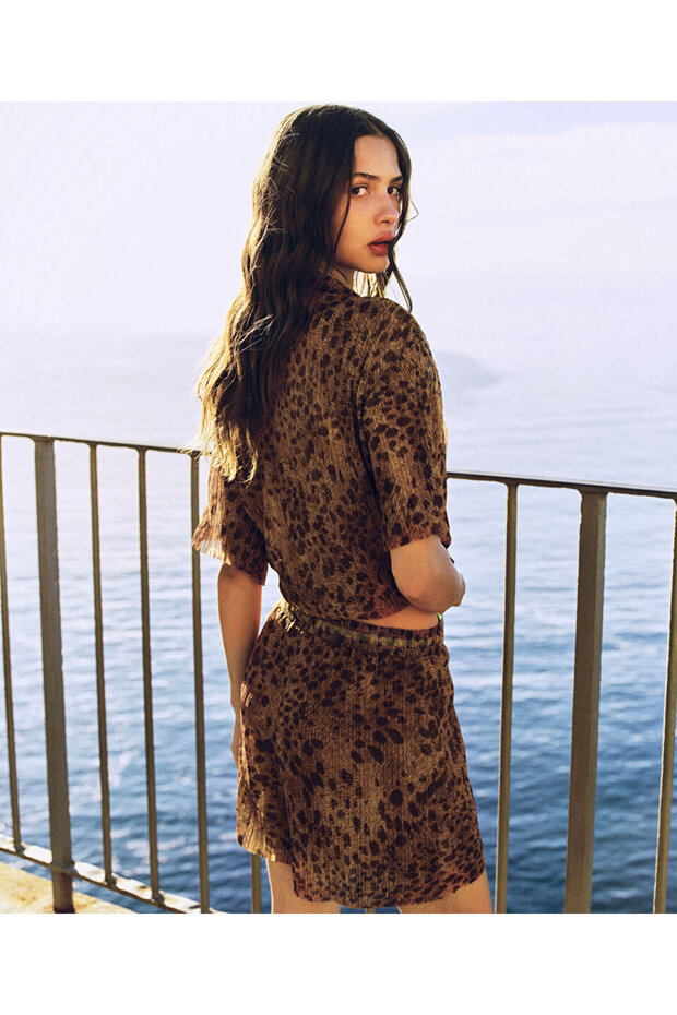ANIMAL PRINT ŞORT - 5