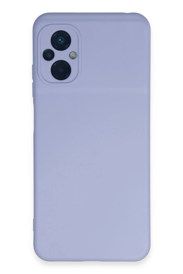 Ilkeshop New Poco M5 Case Nano Inside Velvet Silicone (222953) - Lilac